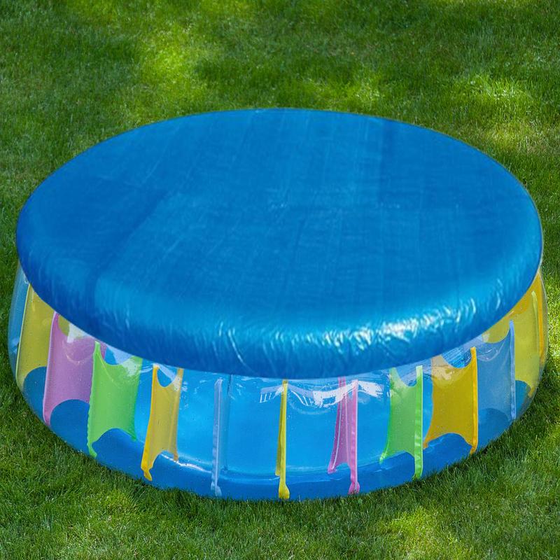 Pool Cover Waterproof - Lona Impermeable Redonda para Piscina, Protector