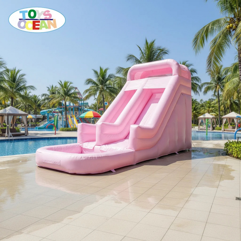 Water Slide Inflatable - Tobogán Acuático Inflable de Doble Carril