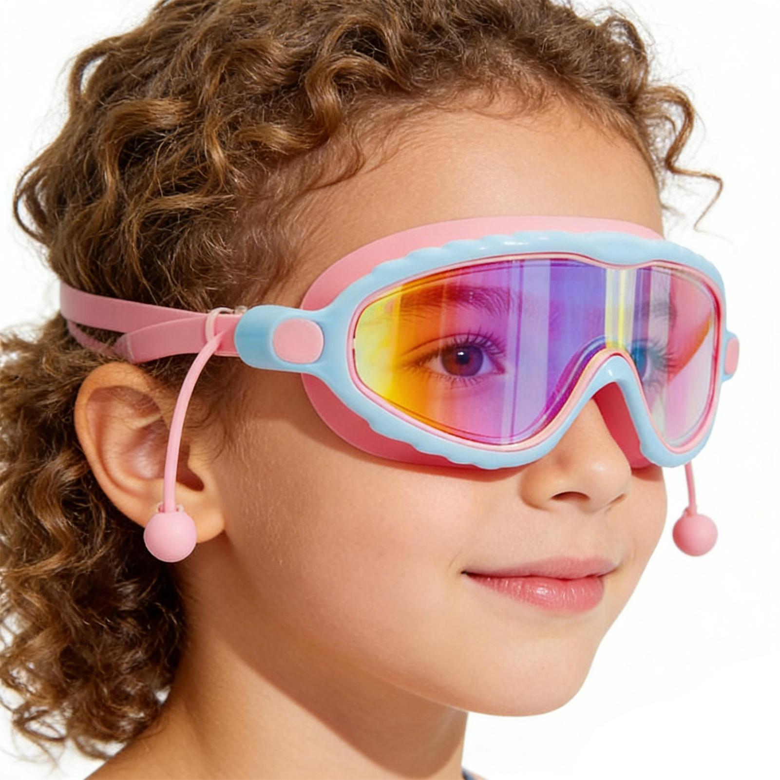 Swim Goggles Anti Fog Uv - Gafas de natación para niños, antivaho,