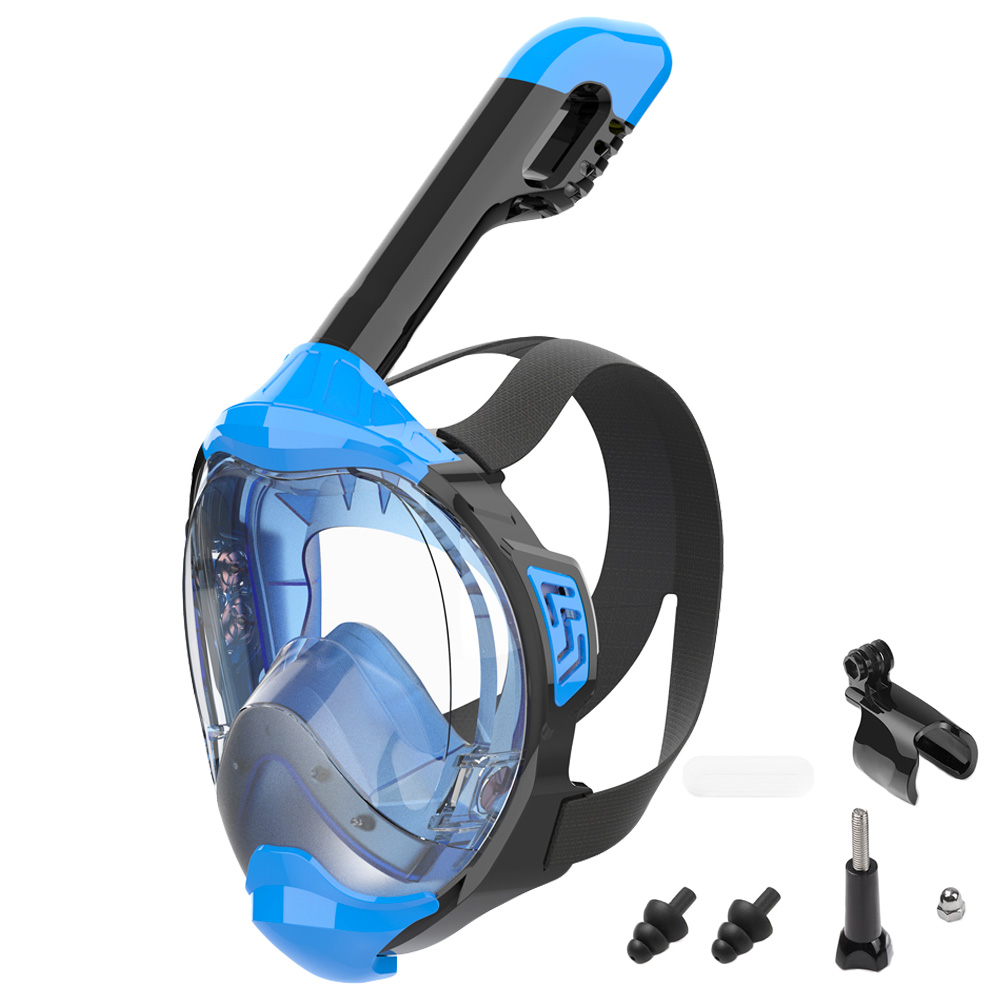 Snorkel Mask Full Face - Máscara de snorkel de cara completa