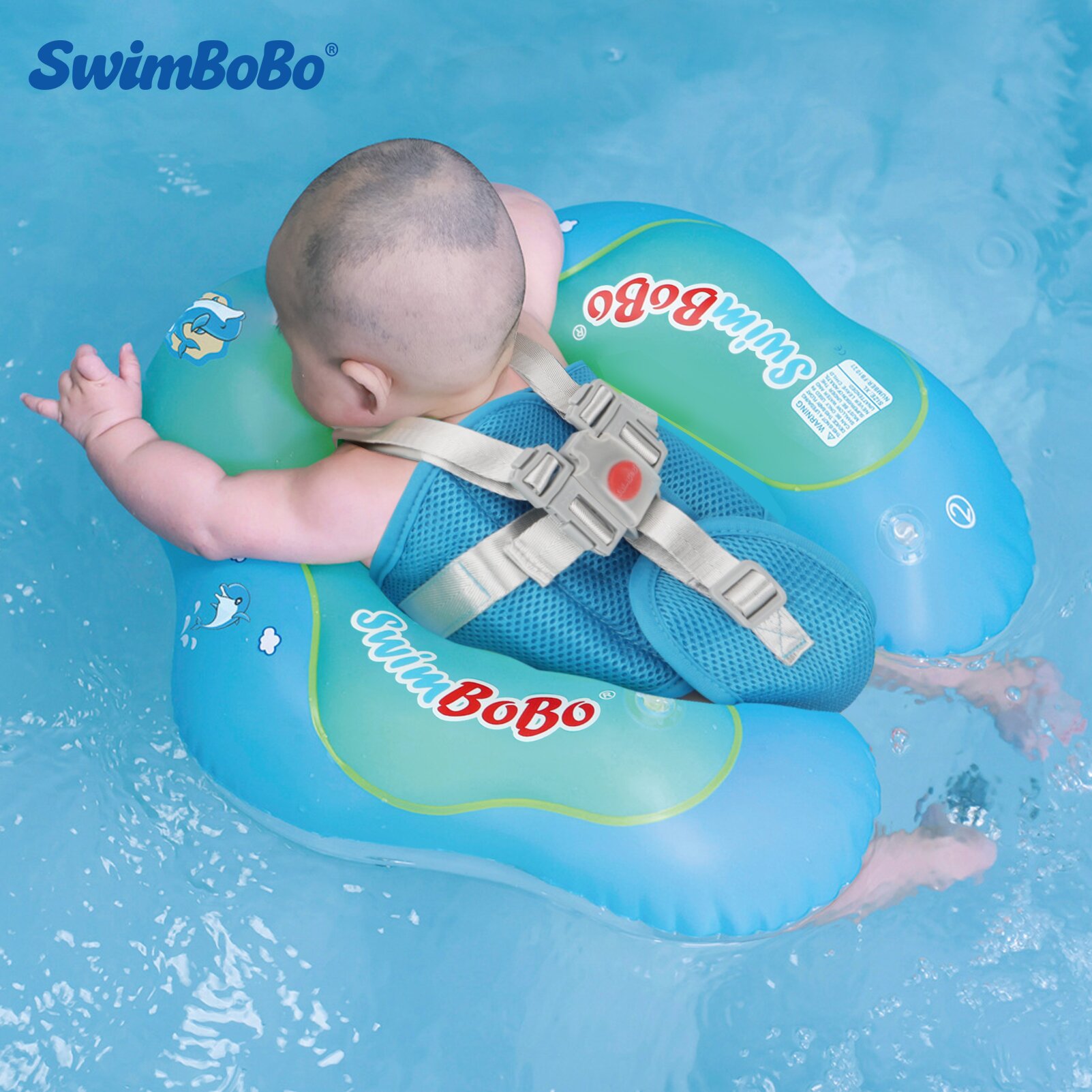 Pool Float Ring Inflatable - Flotador de Piscina para Bebés Swimbobo,