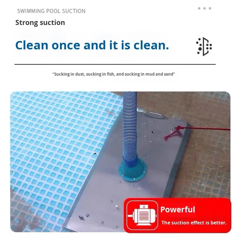 Limpiador manual subacuático p - Pool Vacuum Manual reseña y precio