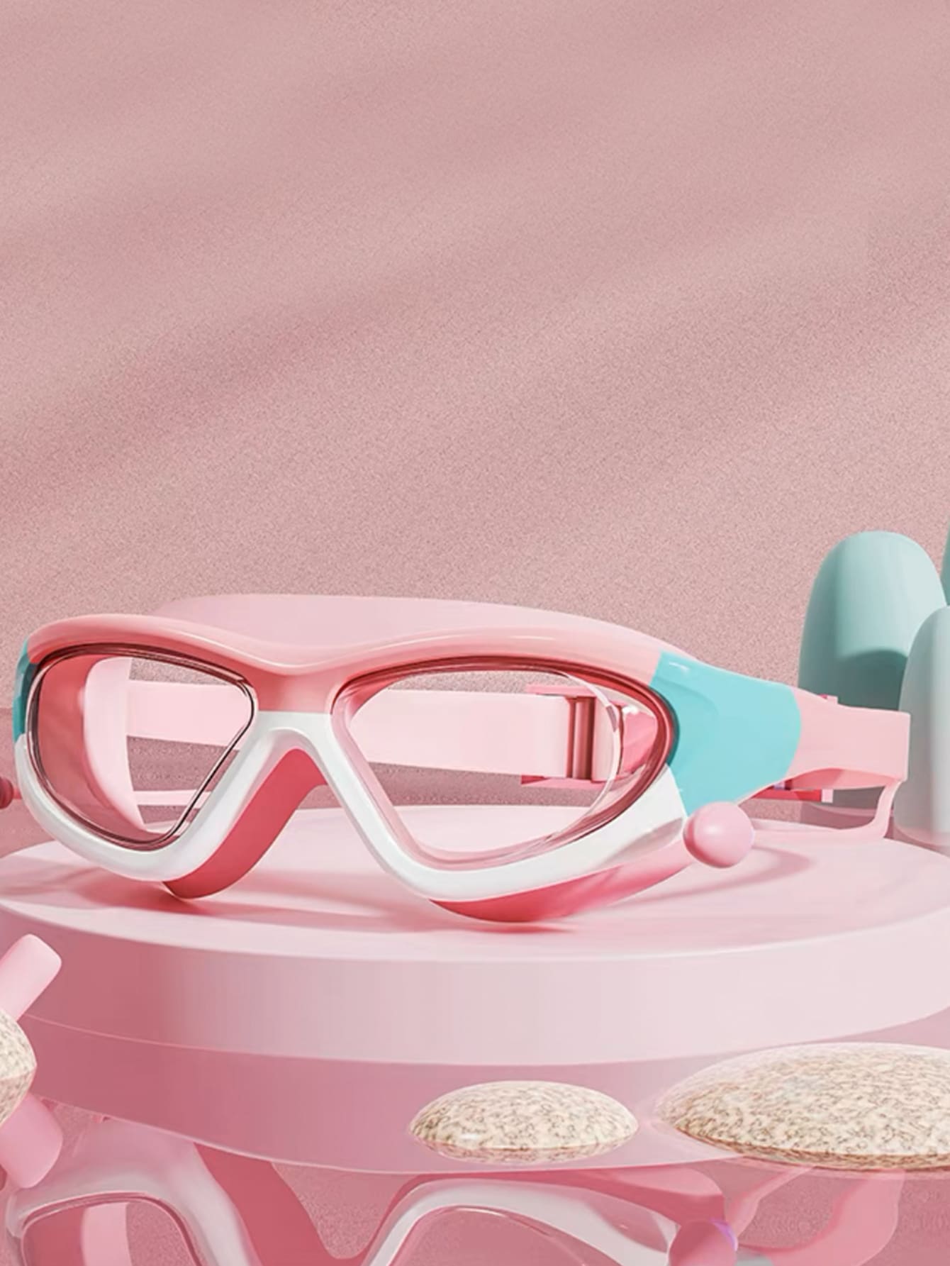 Gafas de natación con montura  - Swim Goggles Anti Fog Uv reseña y precio