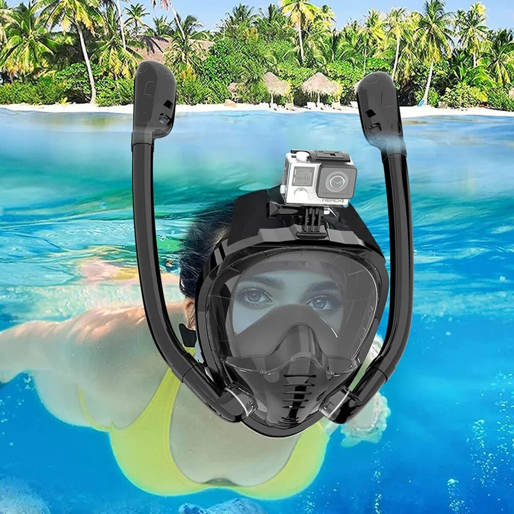 Máscara de snorkel de cara com - Snorkel Mask Full Face reseña y precio