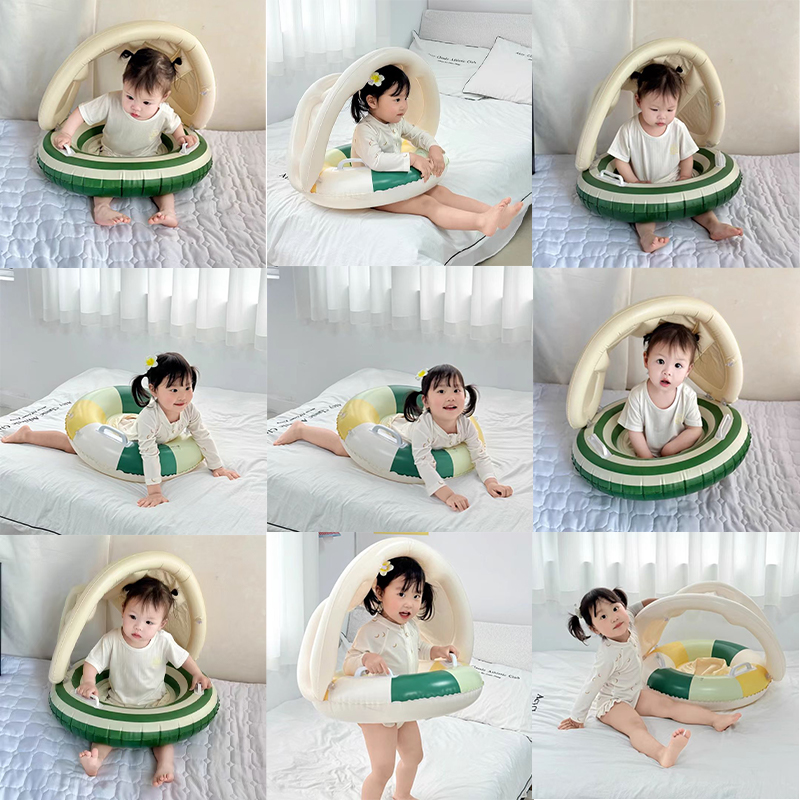 Anillo de natación para bebé,  - Pool Float Ring Inflatable reseña y precio