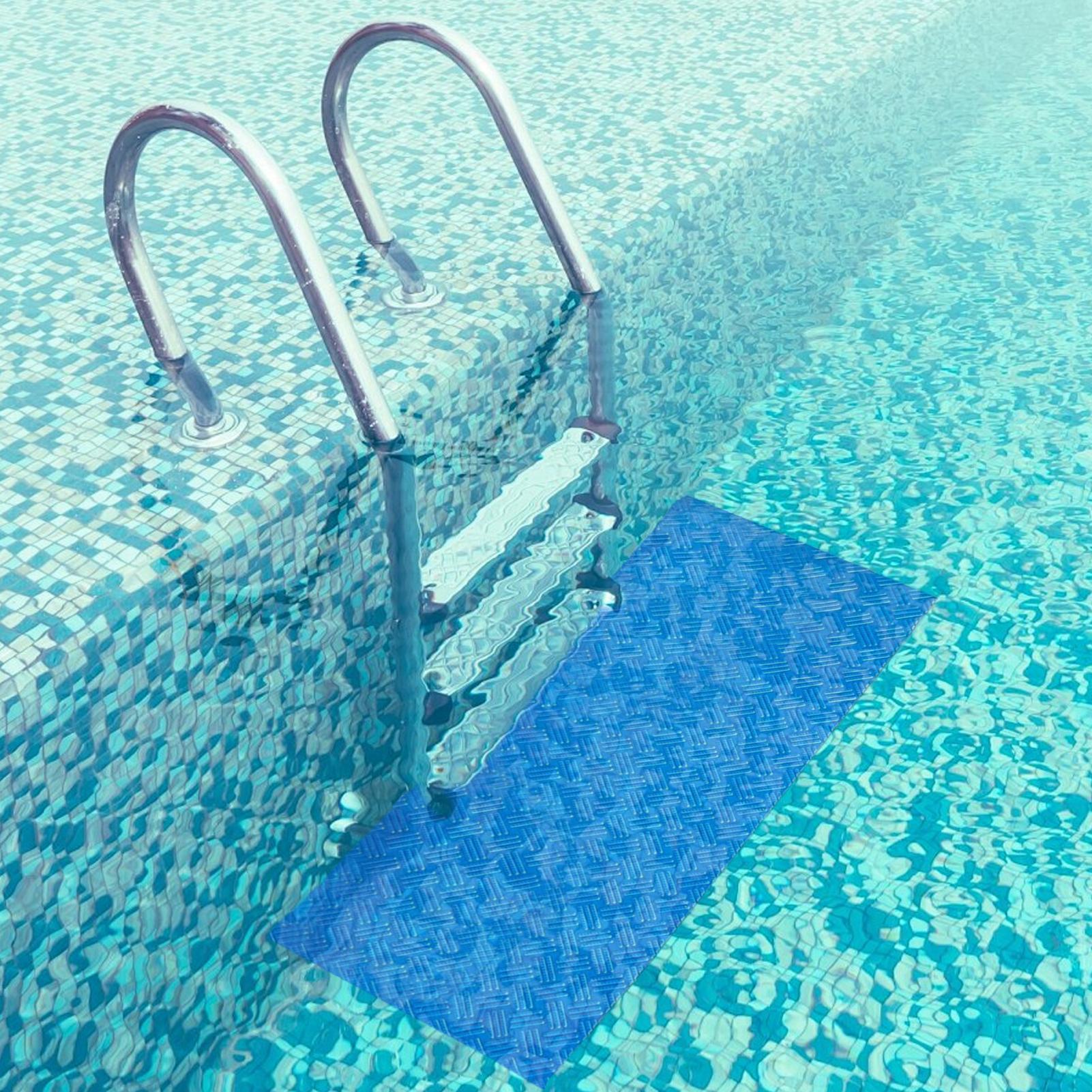 Estera de escalera para piscin - Pool Ladder Above Ground reseña y precio
