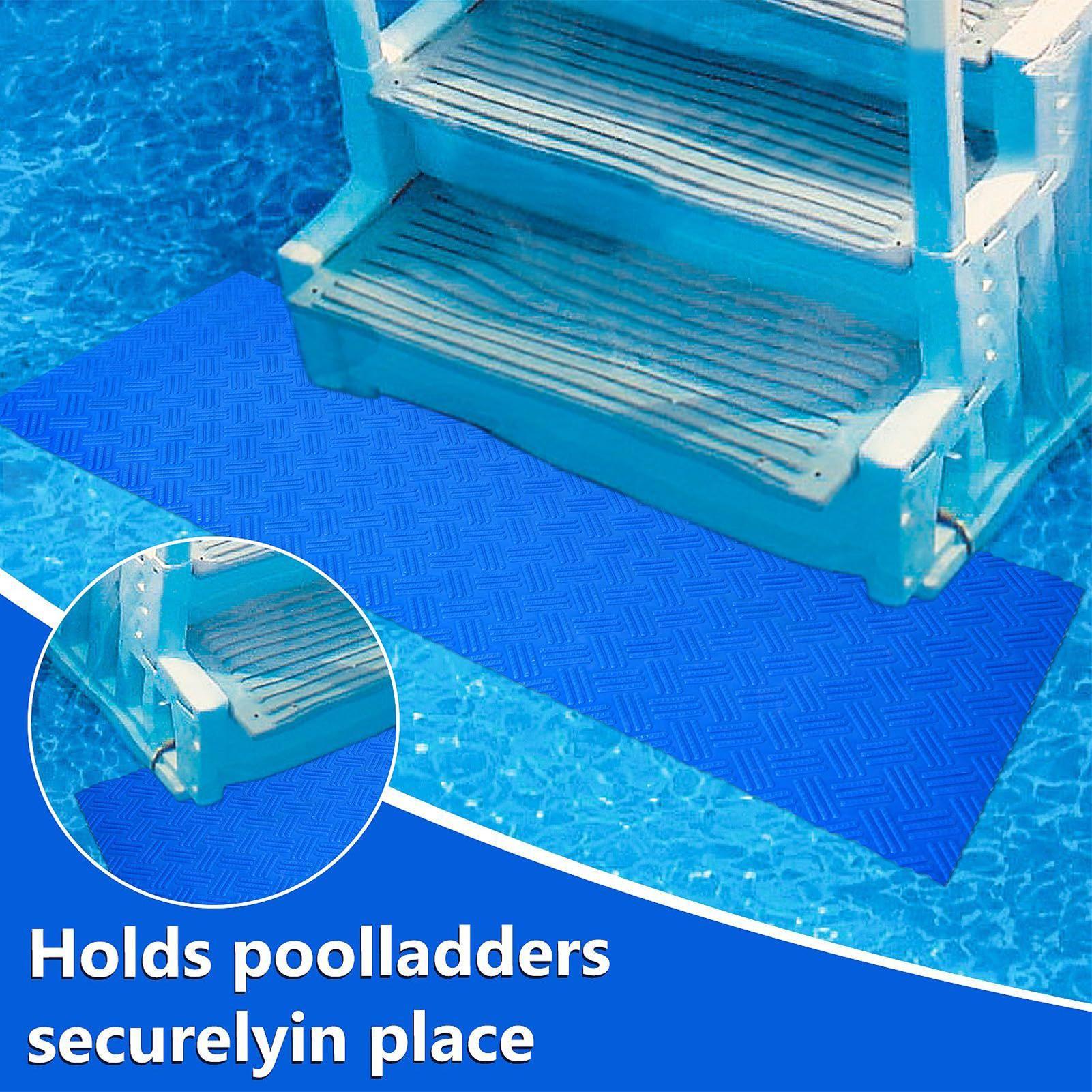 Estera de escalera para piscin - Pool Ladder Above Ground reseña y precio