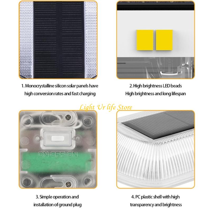 Luz tierra propulsión Solar 63 - Pool Light Solar Rechargeable reseña y precio