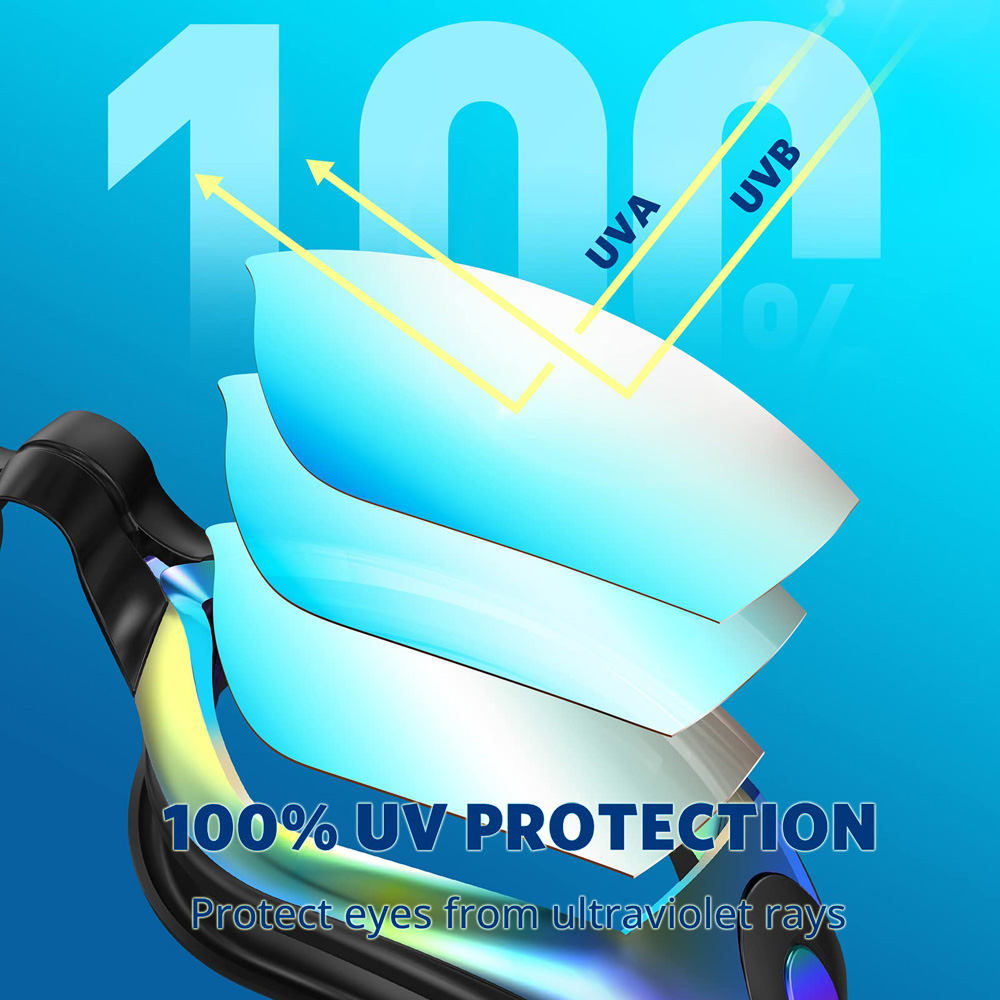 Gafas de natación profesionale - Swim Goggles Anti Fog Uv reseña y precio