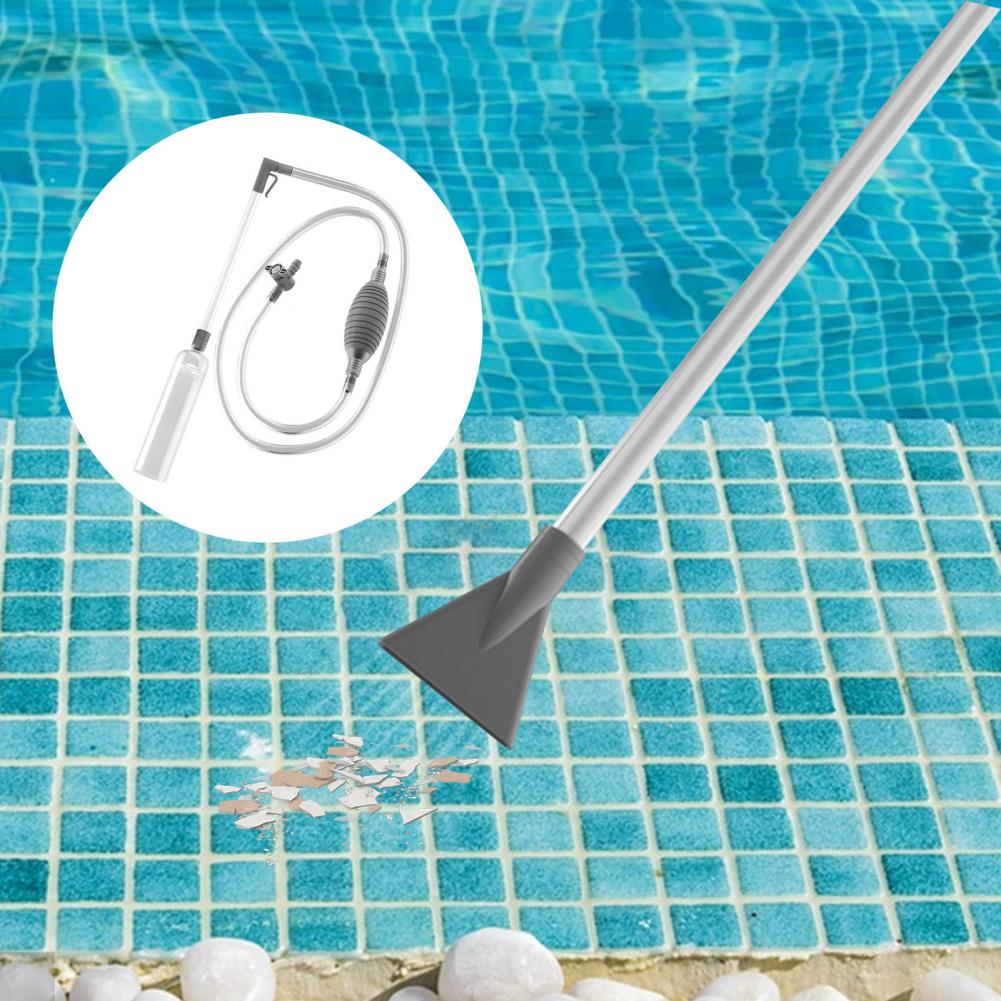 Aspiradora de piscina con 2 ad - Pool Vacuum Manual reseña y precio