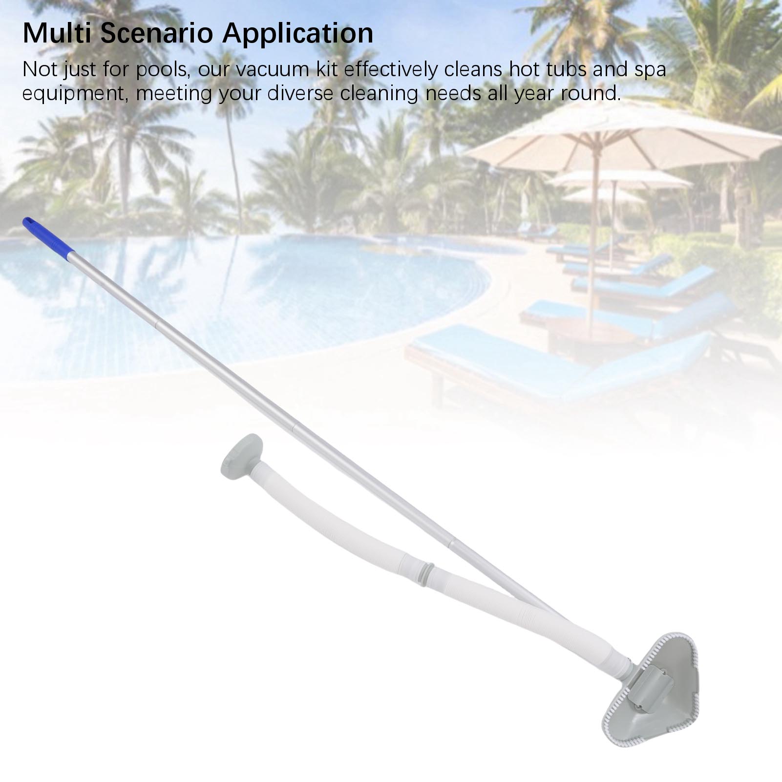 Aspiradora Manual para Piscina - Pool Vacuum Manual reseña y precio