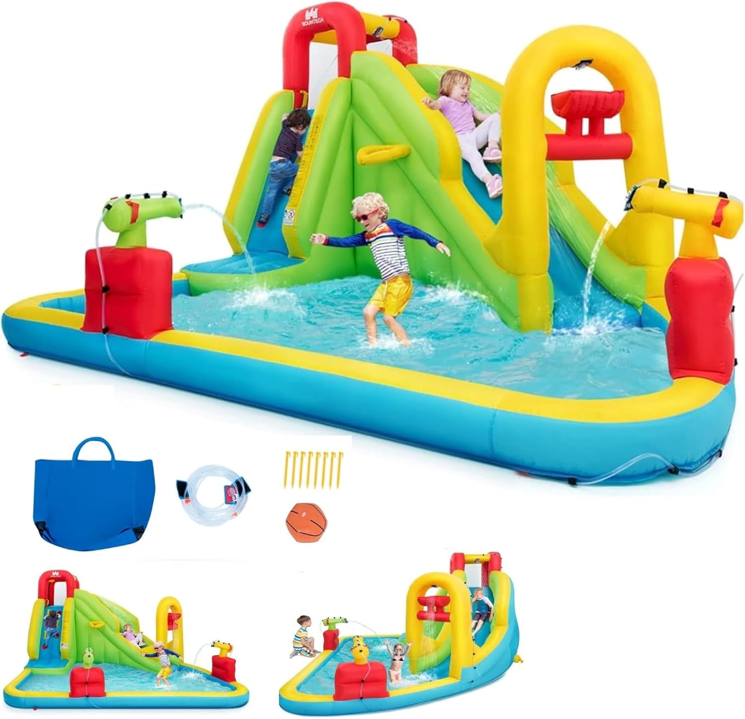 Mega Parque Acuático Inflable  - Water Slide Inflatable reseña y precio