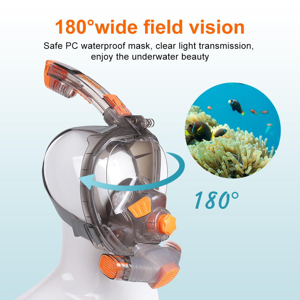SMACO-mascarilla de buceo de c - Snorkel Mask Full Face reseña y precio