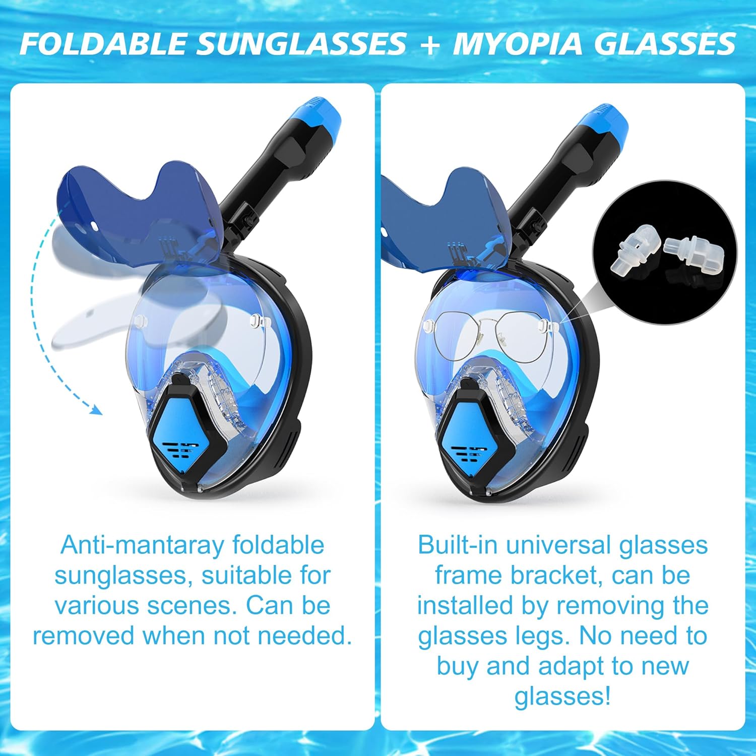 Máscara de Snorkel Completa De - Snorkel Mask Full Face reseña y precio