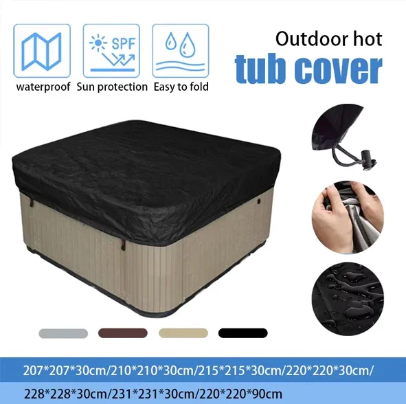 Cubierta Protectora para Jacuz - Pool Cover Waterproof reseña y precio