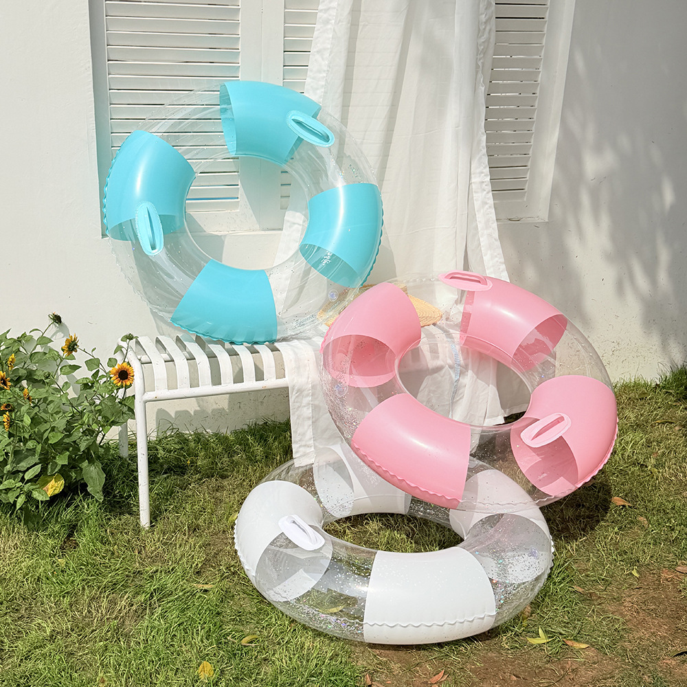 Flotador Transparente para Adu - Pool Lounger Inflatable reseña y precio