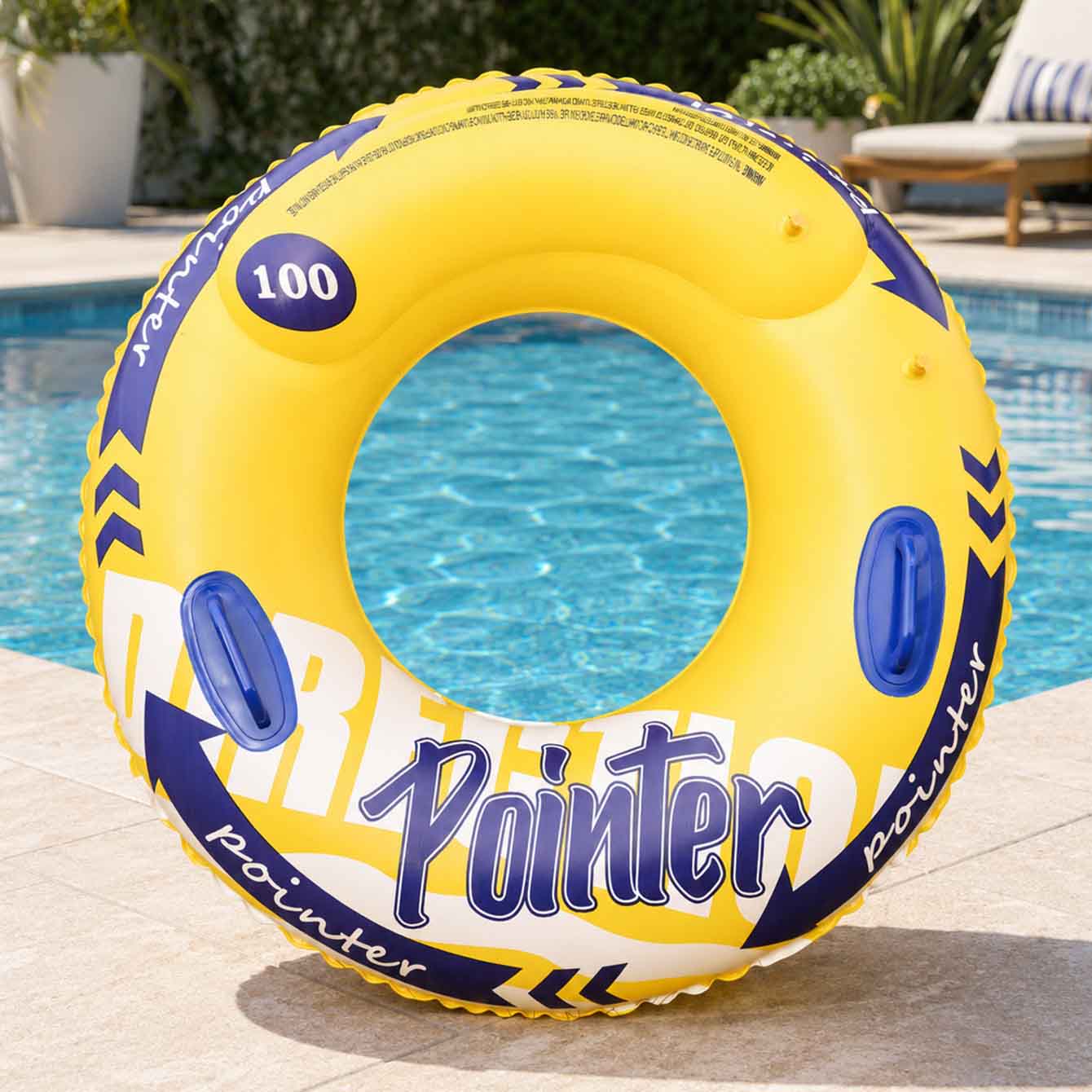 1 unidad de flotador inflable  - Pool Float Ring Inflatable reseña y precio