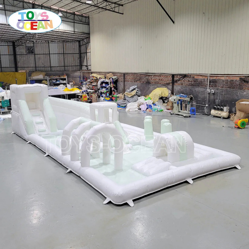 Circuito de Obstáculos Inflabl - Water Slide Inflatable reseña y precio